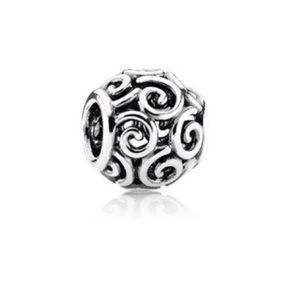 Swirl Pandora Charm